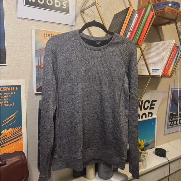 Lululemon Engineered Warmth Grey Sweater - Picture 1 of 5